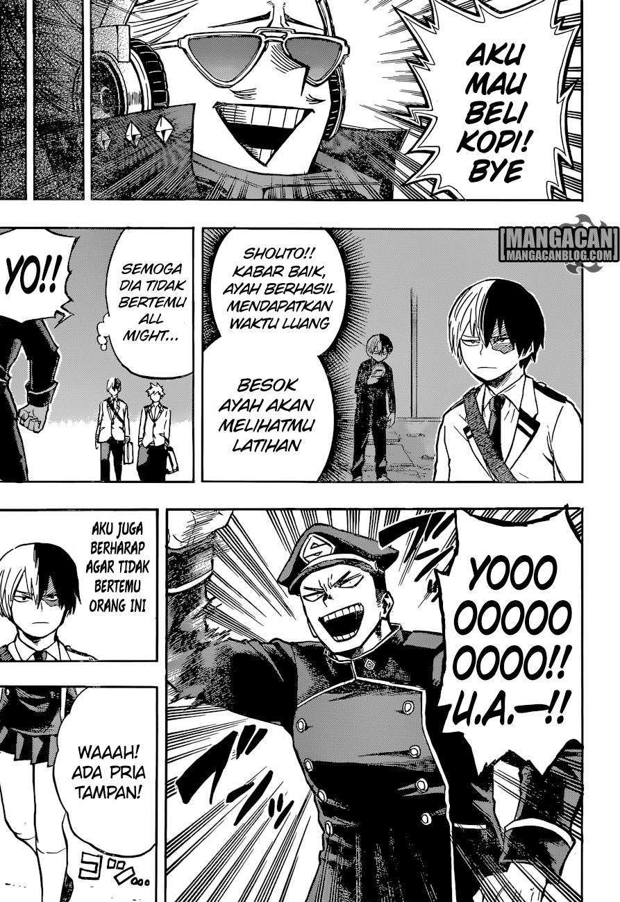 Boku no Hero Academia Chapter 163 - halaman 16
