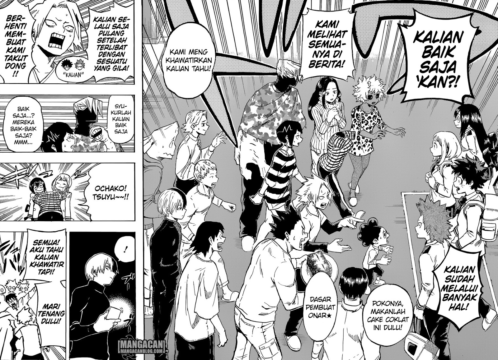 Boku no Hero Academia Chapter 163 - halaman 4