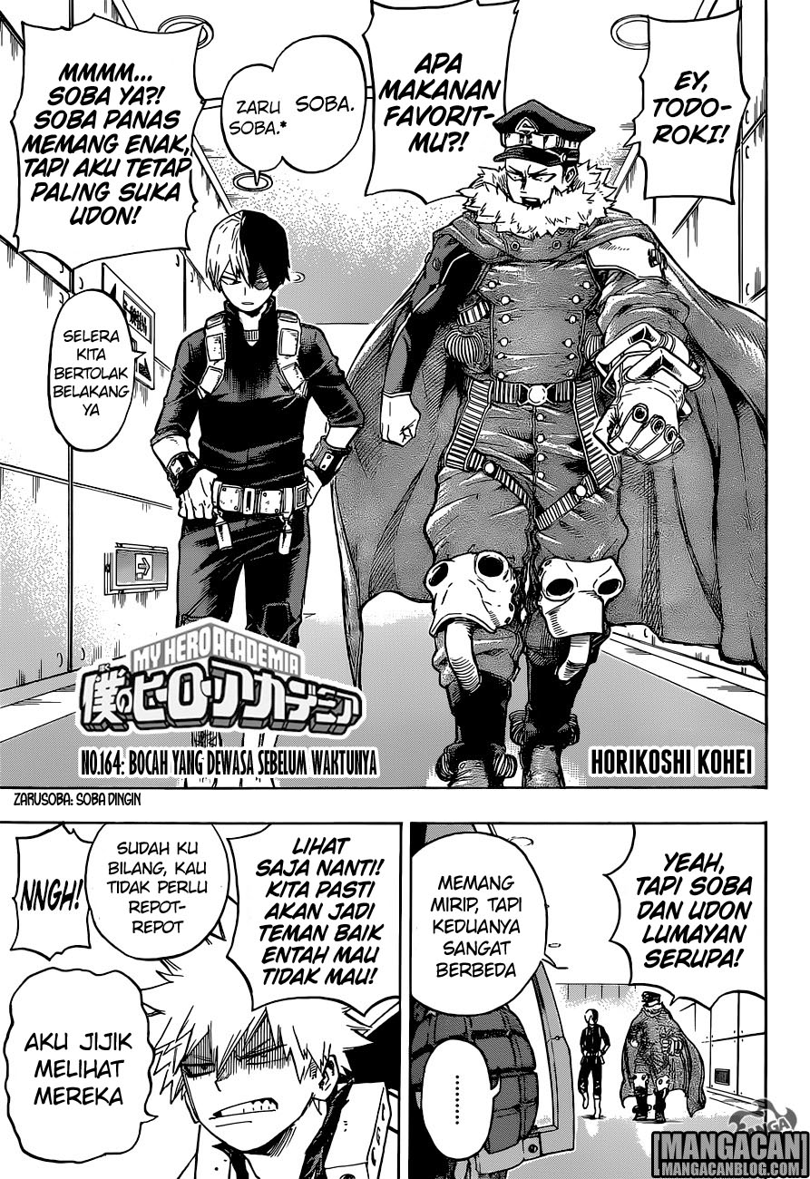 Boku no Hero Academia Chapter 164 - halaman 1