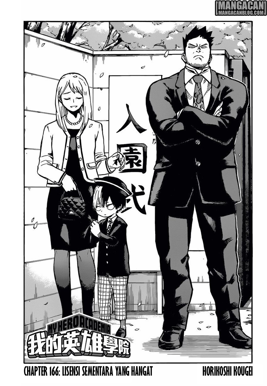 Boku no Hero Academia Chapter 166 - halaman 1