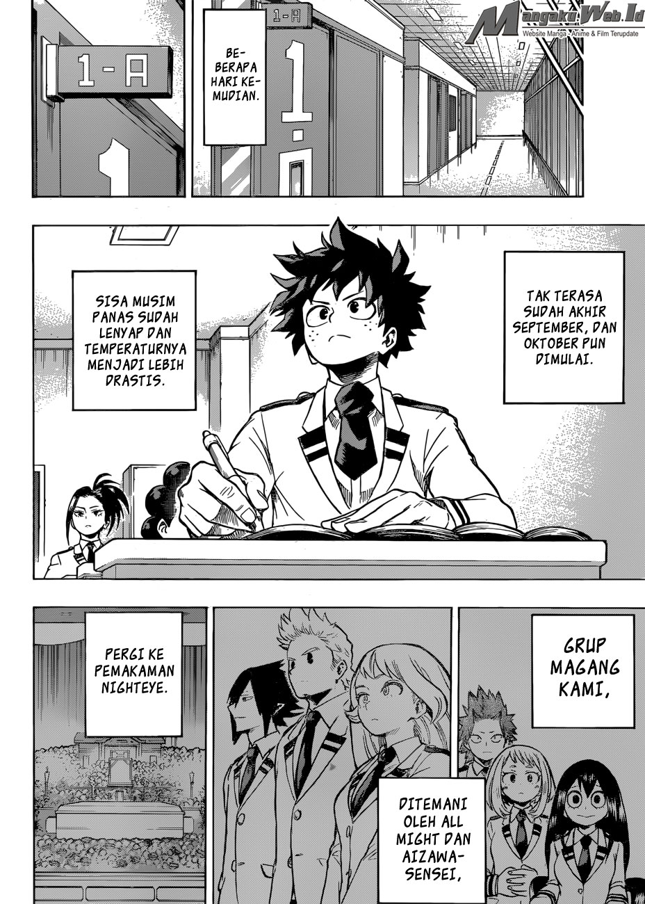Boku no Hero Academia Chapter 167 - halaman 11