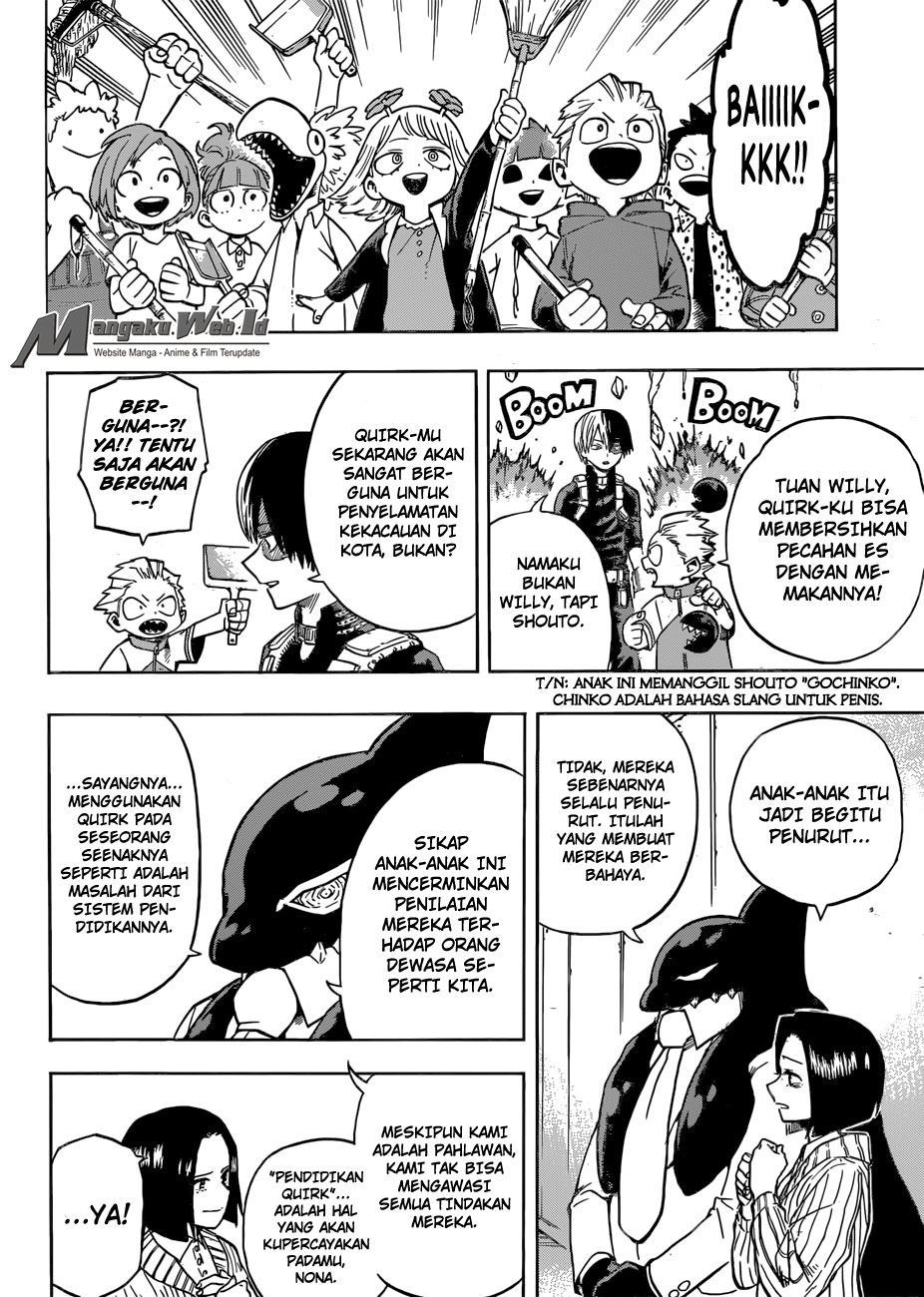 Boku no Hero Academia Chapter 167 - halaman 3