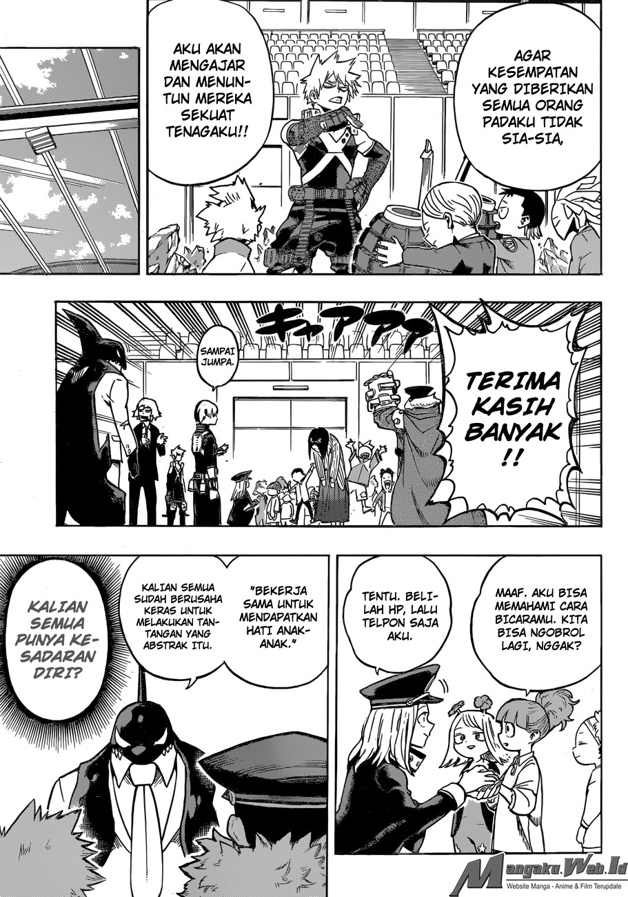 Boku no Hero Academia Chapter 167 - halaman 4