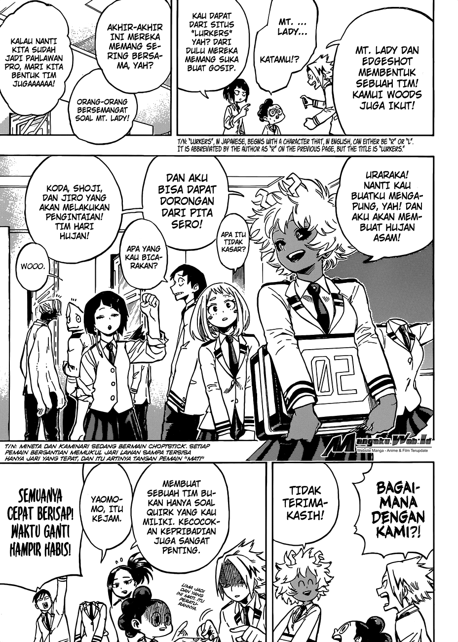 Boku no Hero Academia Chapter 168 - halaman 8