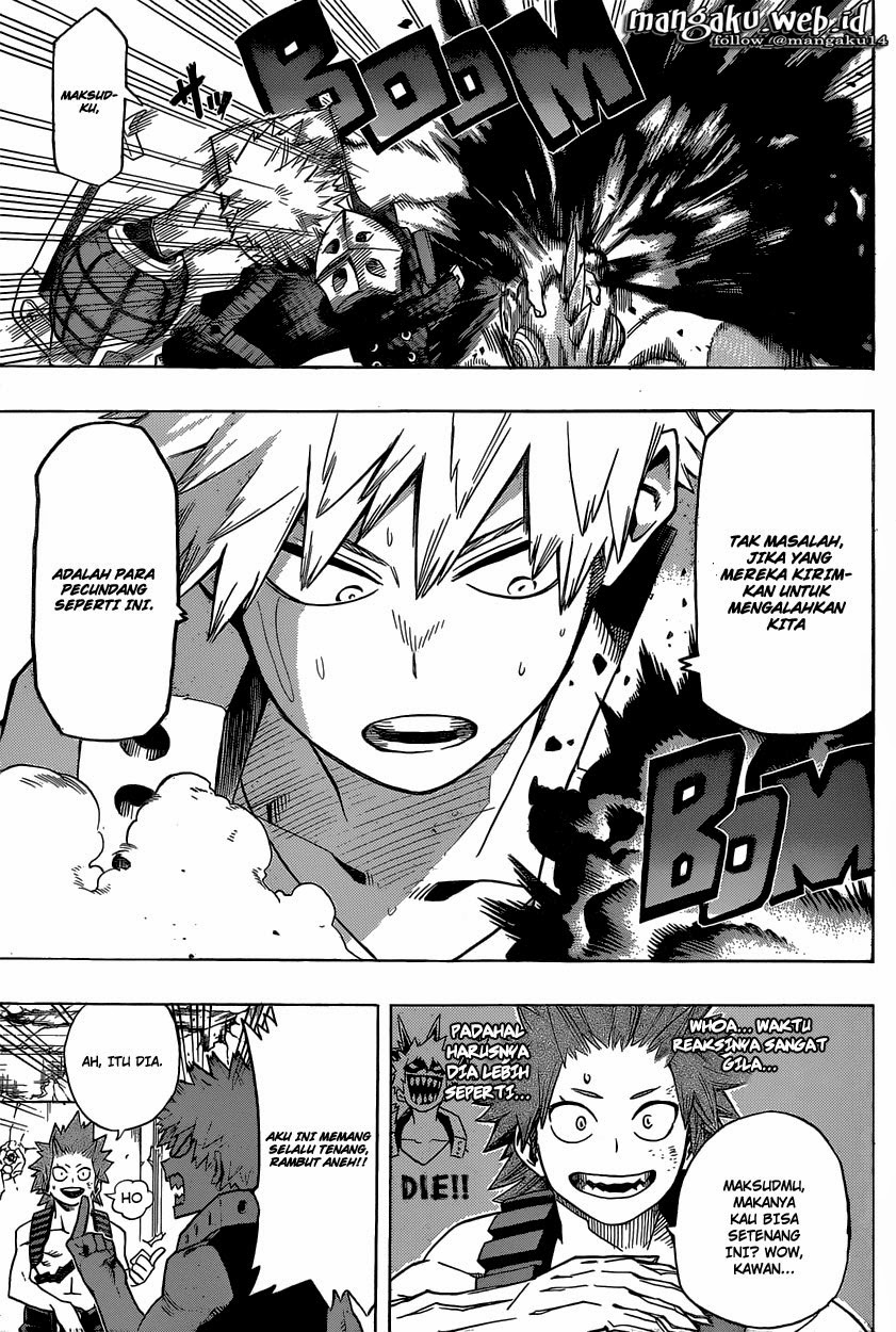 Boku no Hero Academia Chapter 17 - halaman 4