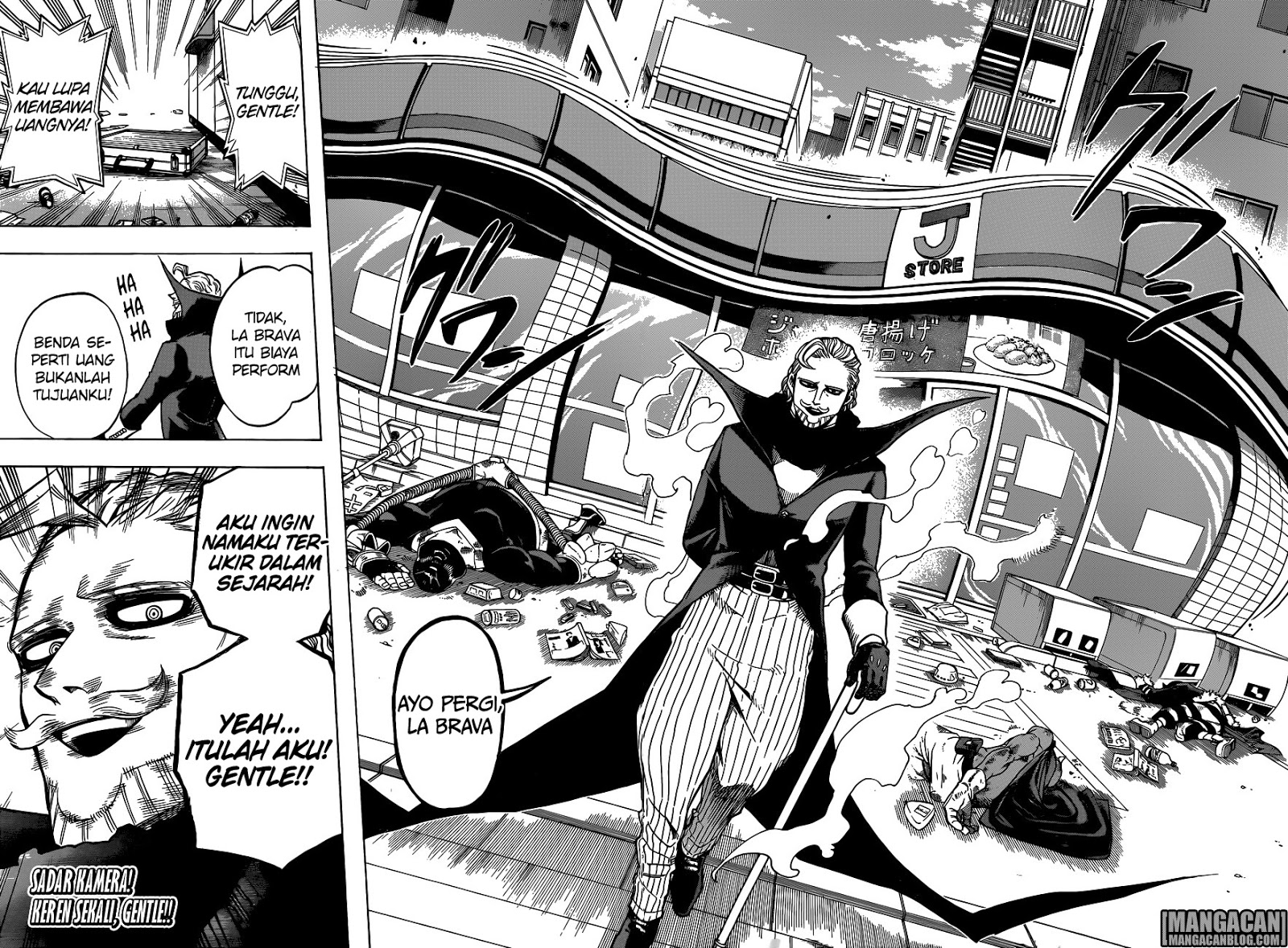 Boku no Hero Academia Chapter 170 - halaman 15