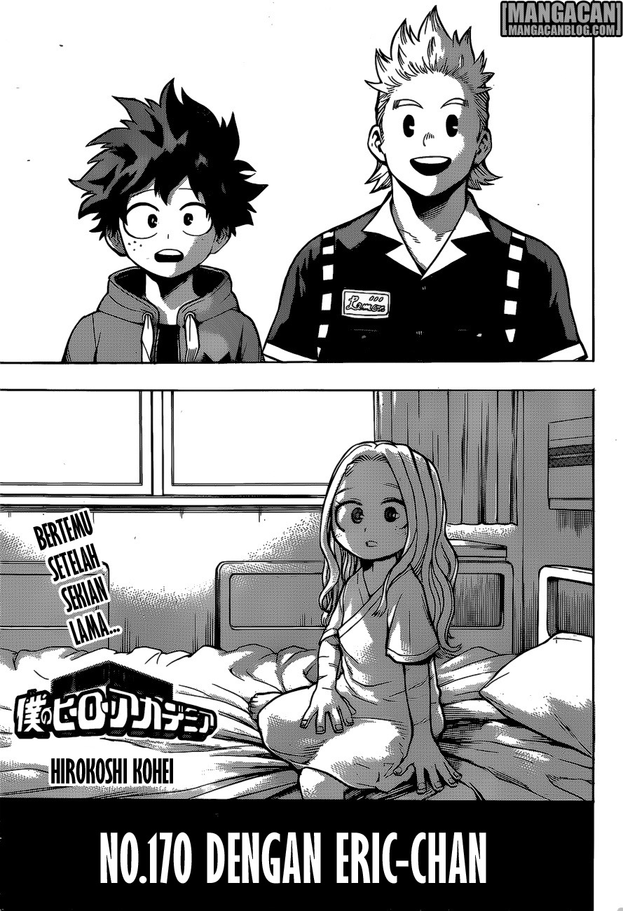 Boku no Hero Academia Chapter 170 - halaman 2