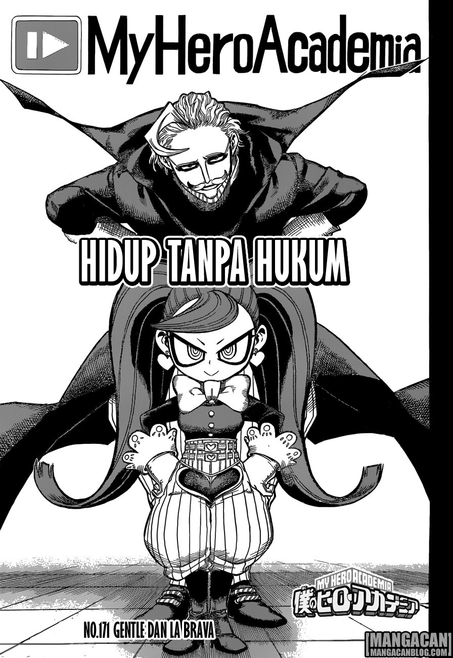 Boku no Hero Academia Chapter 171 - halaman 1