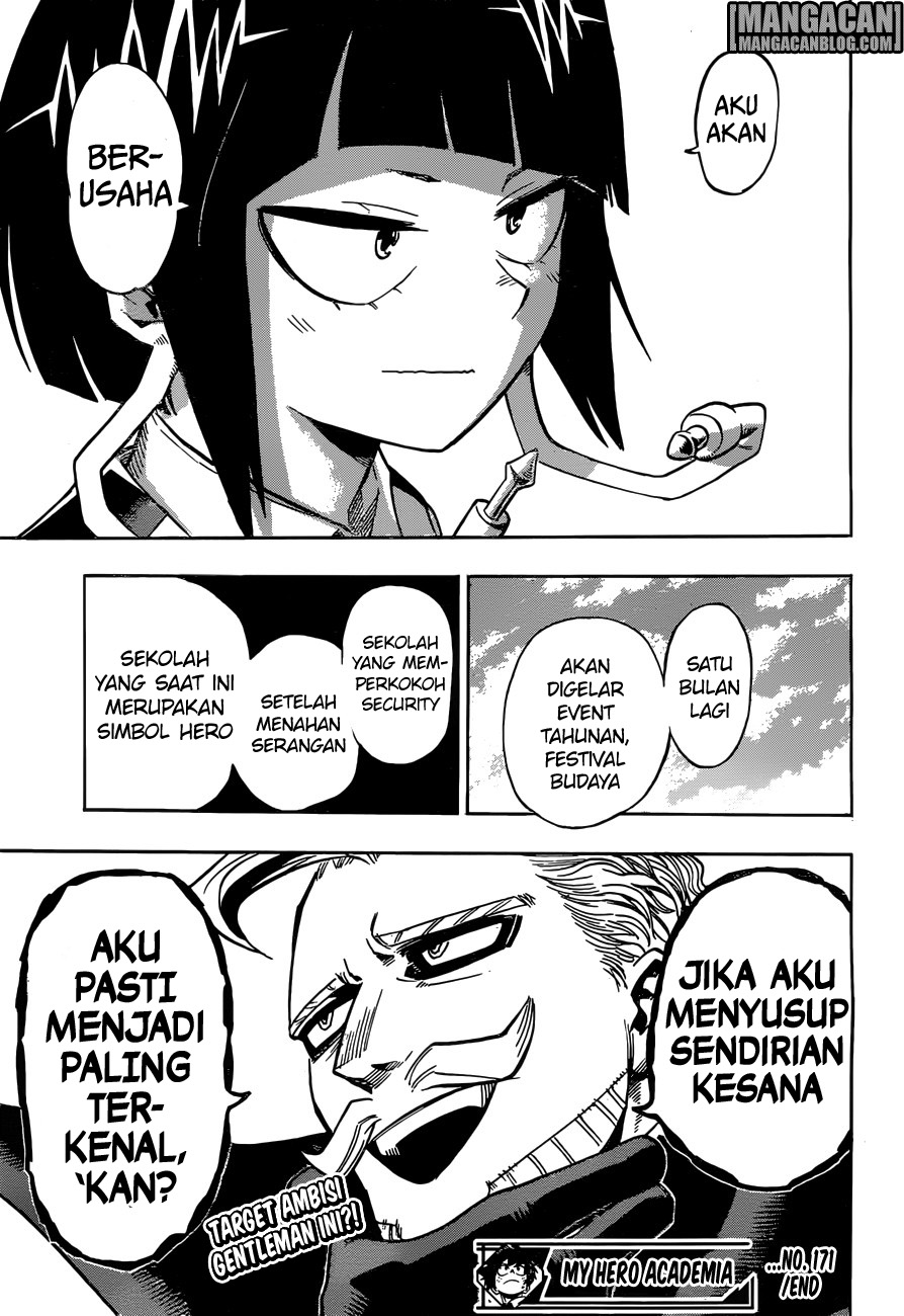Boku no Hero Academia Chapter 171 - halaman 15