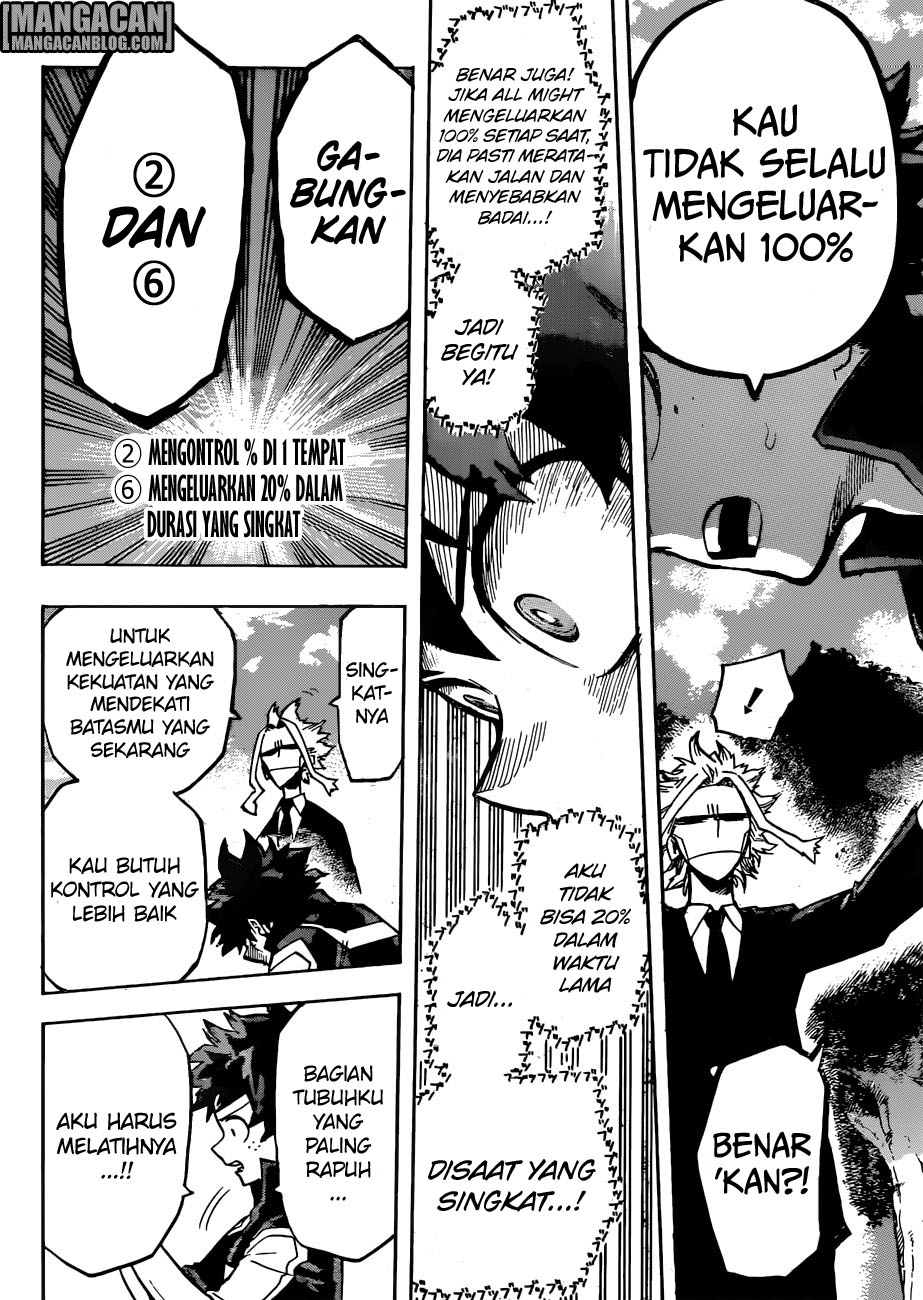 Boku no Hero Academia Chapter 172 - halaman 14