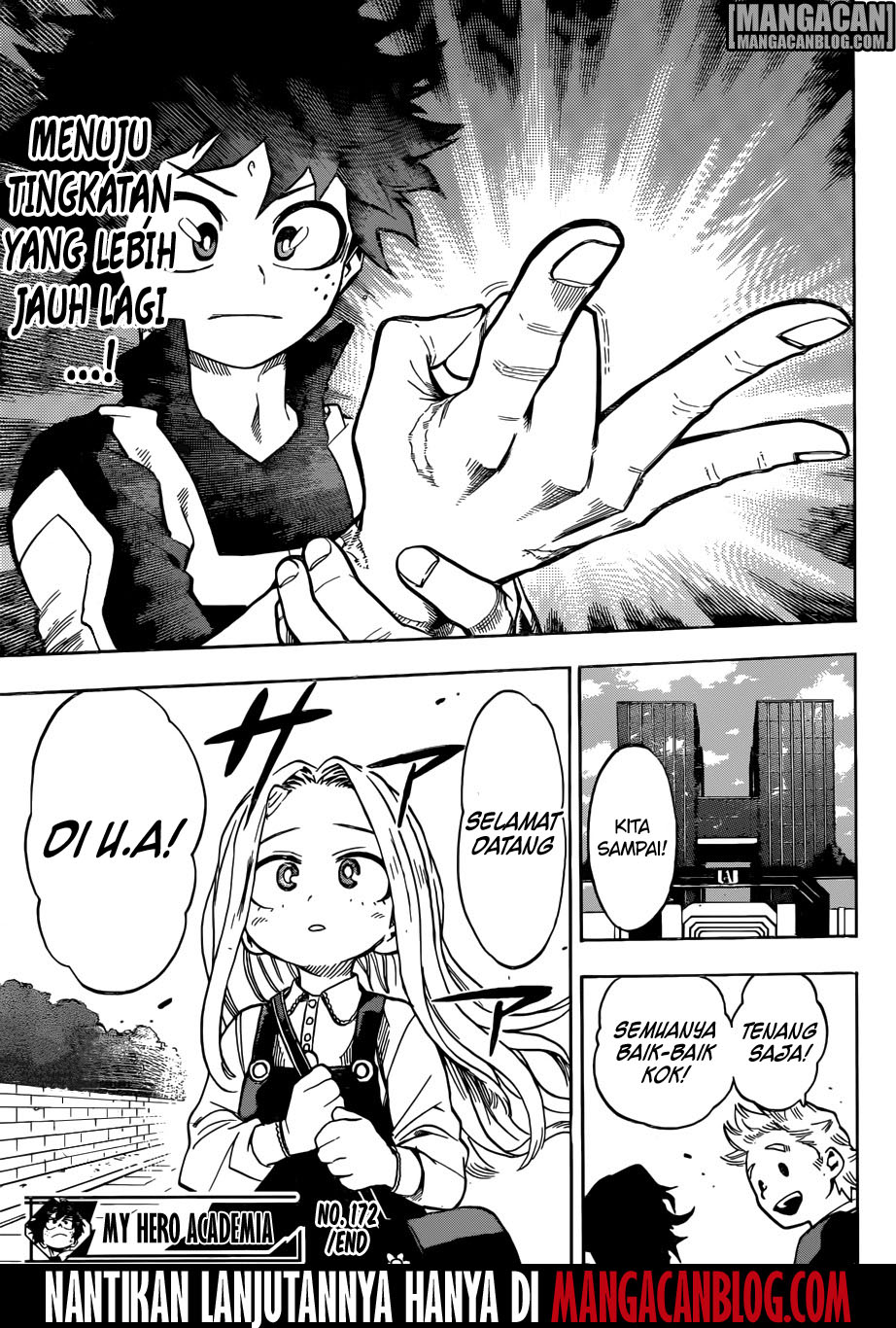 Boku no Hero Academia Chapter 172 - halaman 15