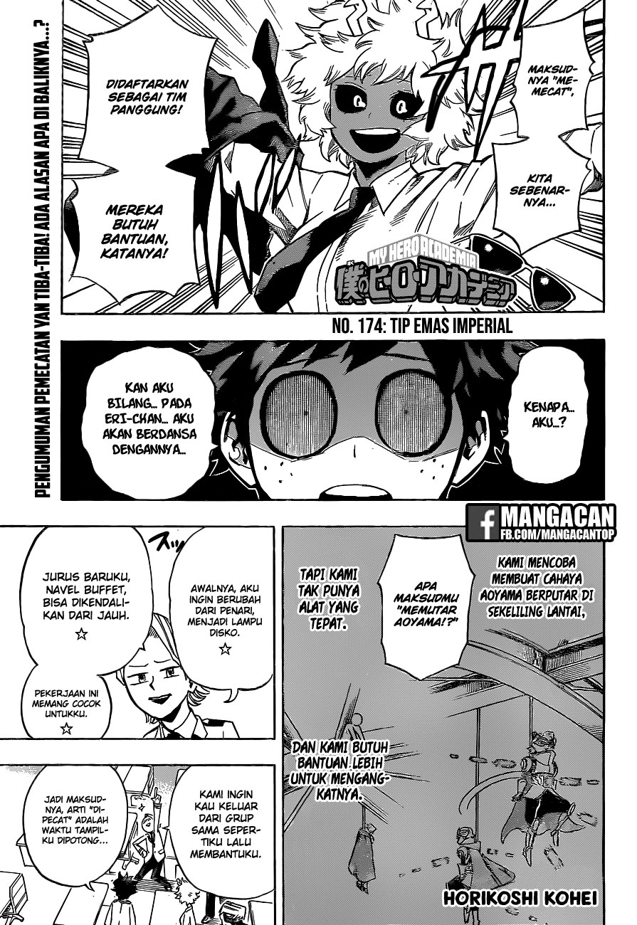 Boku no Hero Academia Chapter 174 - halaman 1