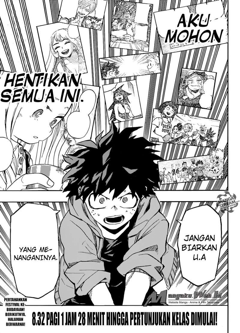 Boku no Hero Academia Chapter 175 - halaman 16
