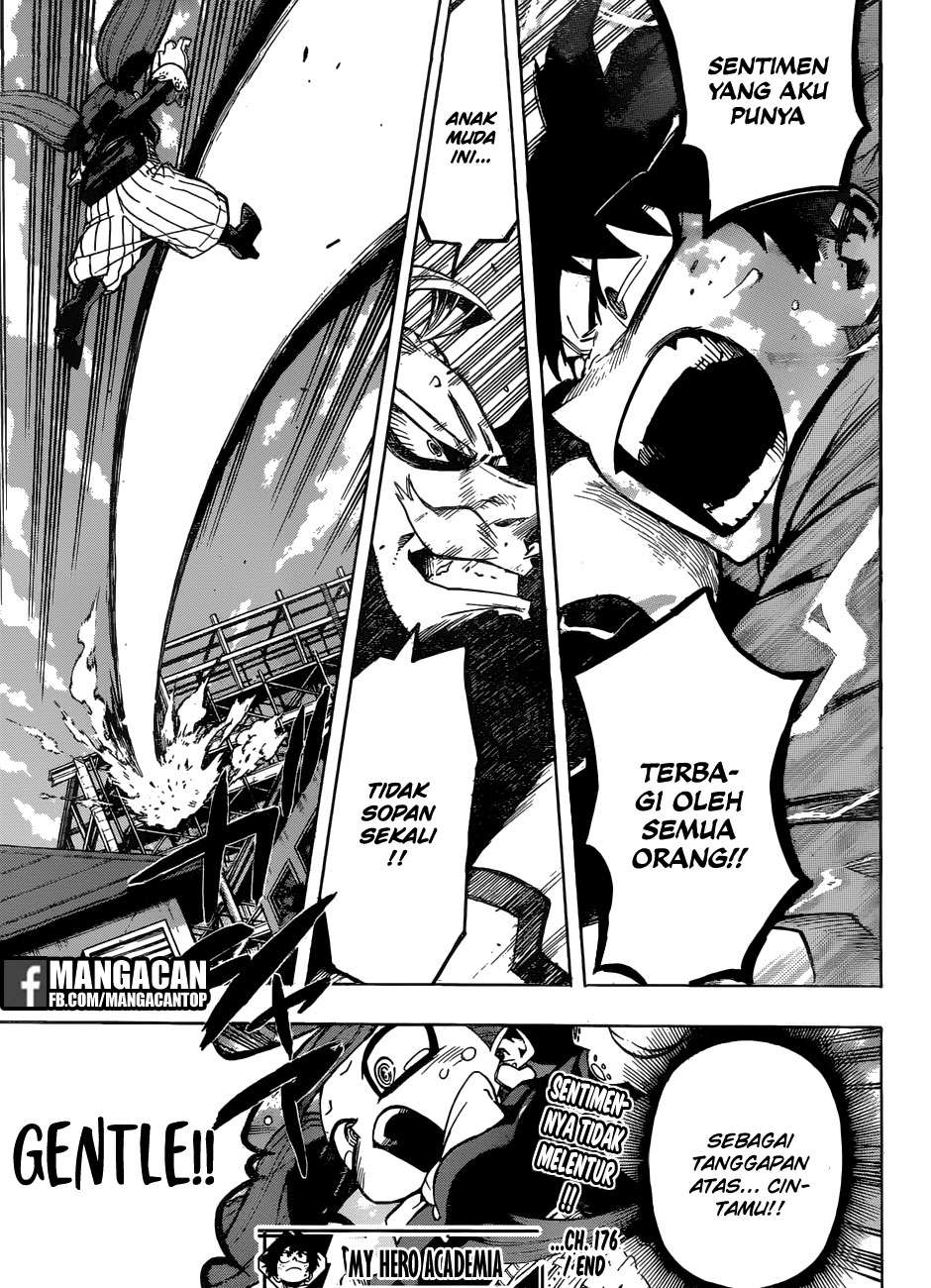 Boku no Hero Academia Chapter 176 - halaman 18