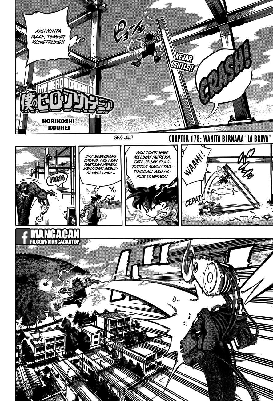 Boku no Hero Academia Chapter 178 - halaman 5