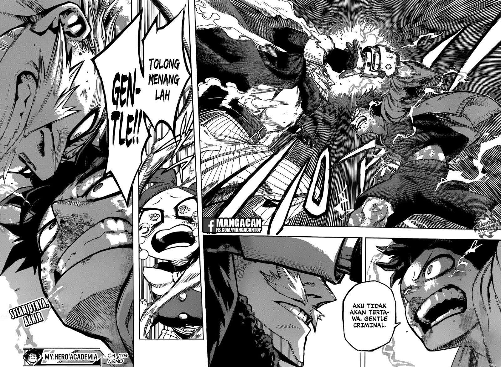 Boku no Hero Academia Chapter 179 - halaman 16