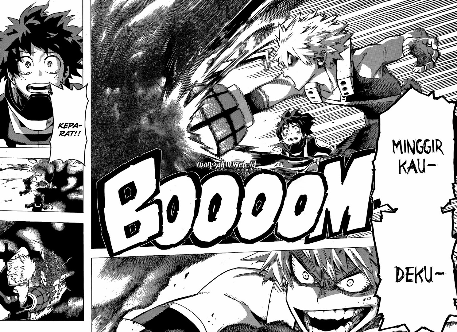 Boku no Hero Academia Chapter 18 - halaman 15