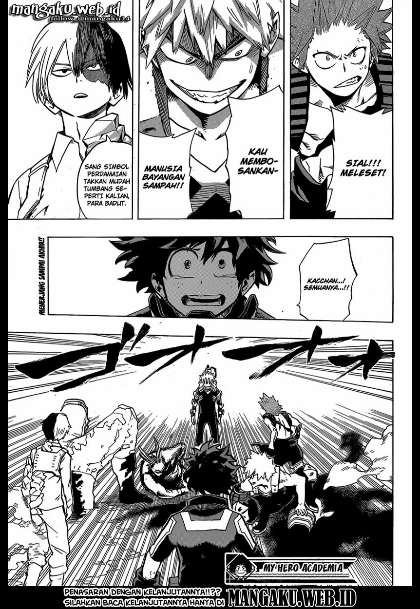 Boku no Hero Academia Chapter 18 - halaman 17