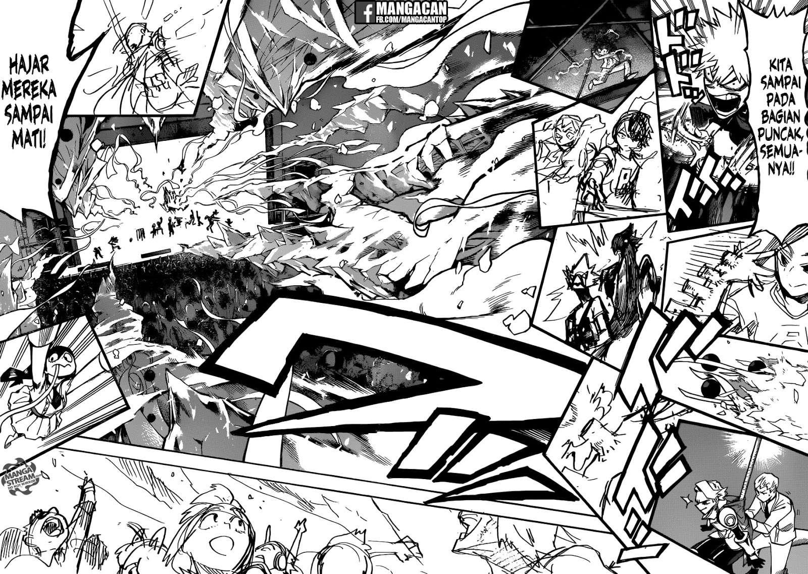 Boku no Hero Academia Chapter 182 - halaman 11