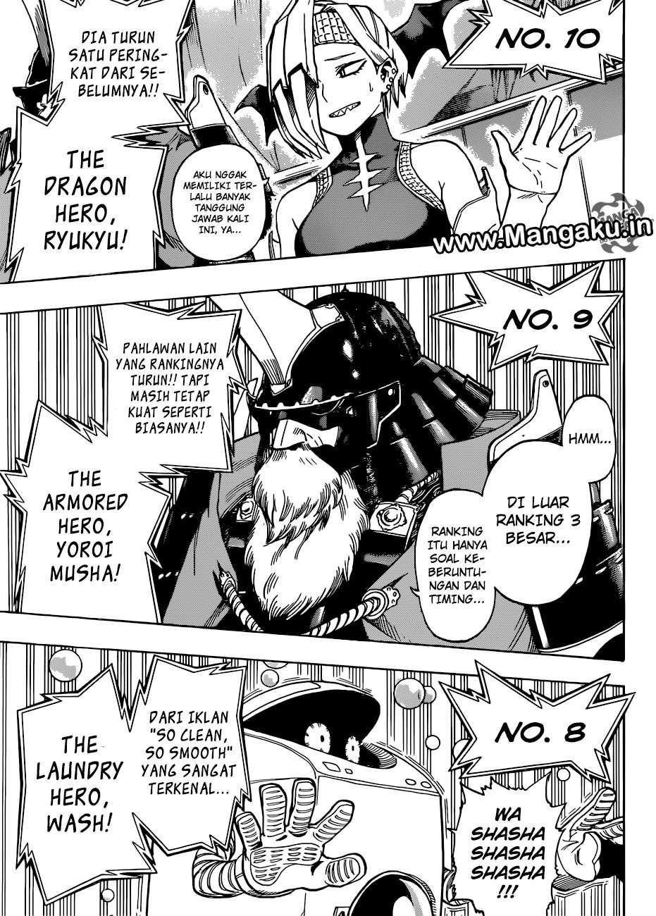 Boku no Hero Academia Chapter 184 - halaman 14