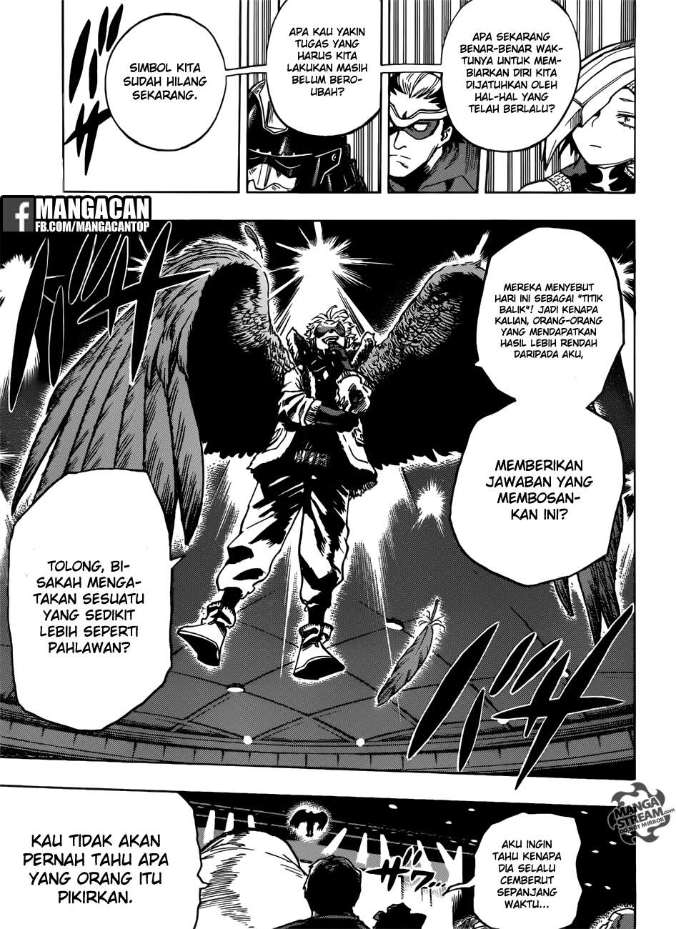 Boku no Hero Academia Chapter 185 - halaman 8