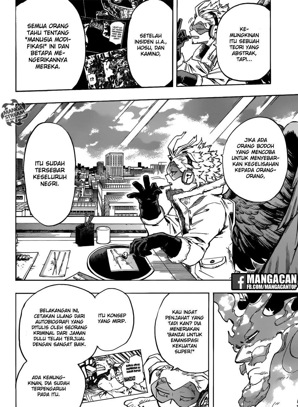 Boku no Hero Academia Chapter 186 - halaman 12