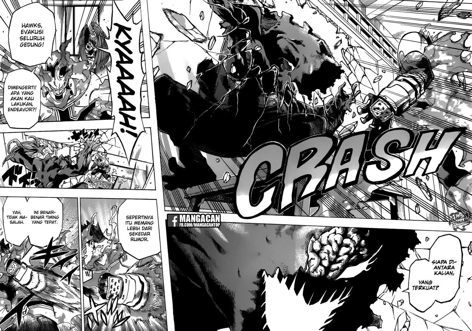 Boku no Hero Academia Chapter 186 - halaman 16