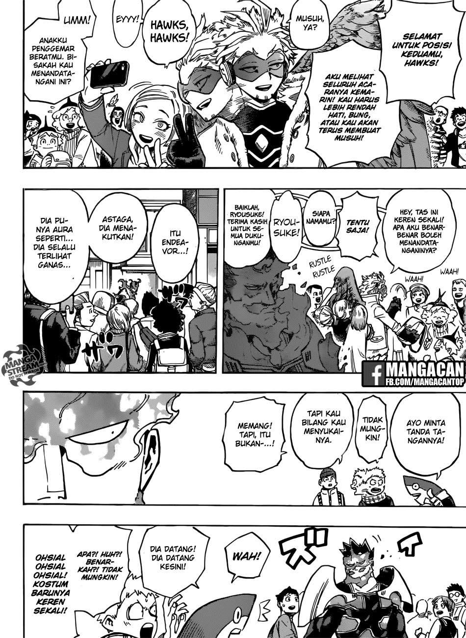 Boku no Hero Academia Chapter 186 - halaman 6