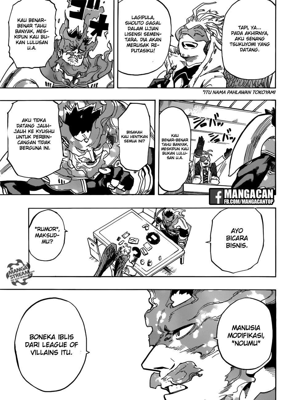 Boku no Hero Academia Chapter 186 - halaman 9
