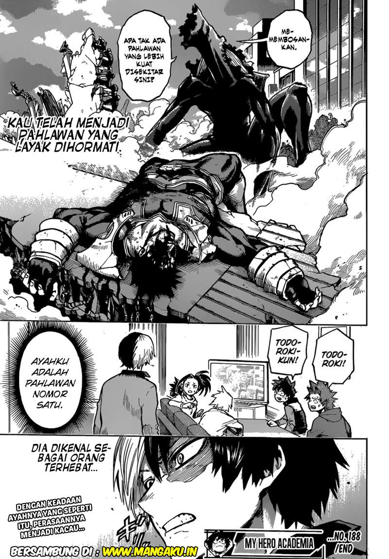 Boku no Hero Academia Chapter 188 - halaman 13