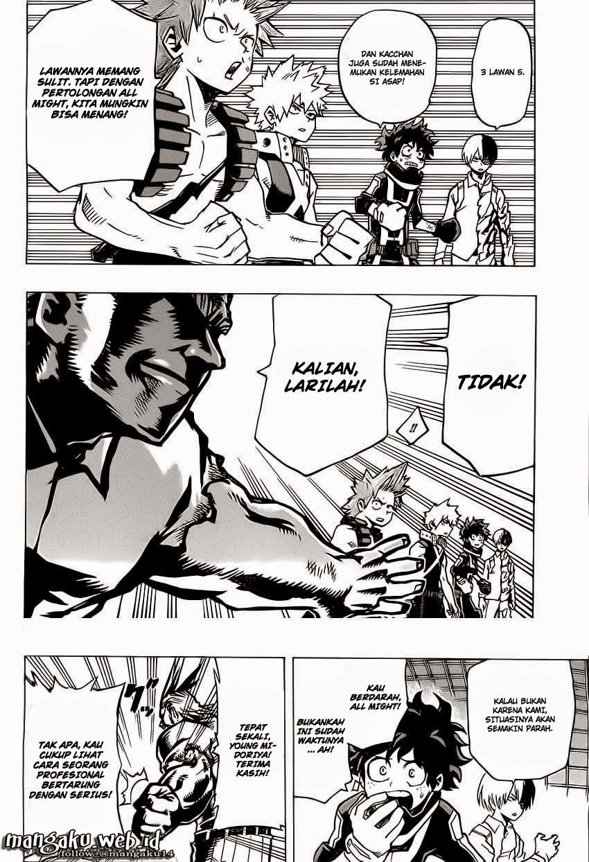 Boku no Hero Academia Chapter 19 - halaman 10