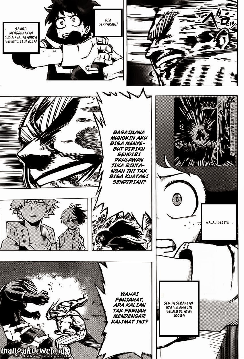 Boku no Hero Academia Chapter 19 - halaman 14