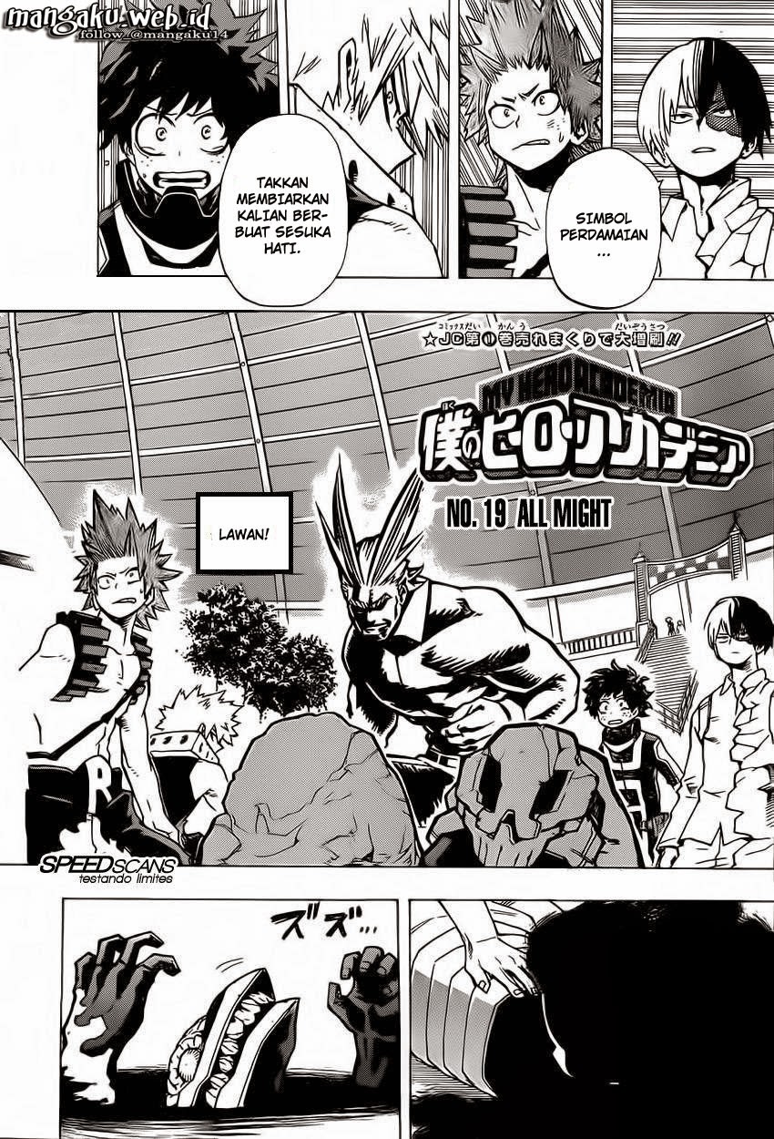 Boku no Hero Academia Chapter 19 - halaman 3