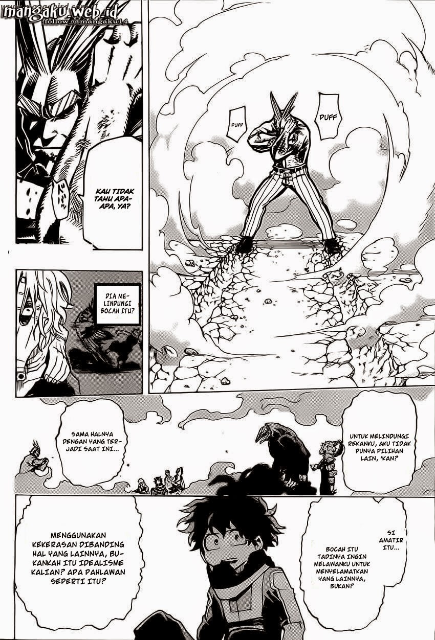 Boku no Hero Academia Chapter 19 - halaman 8