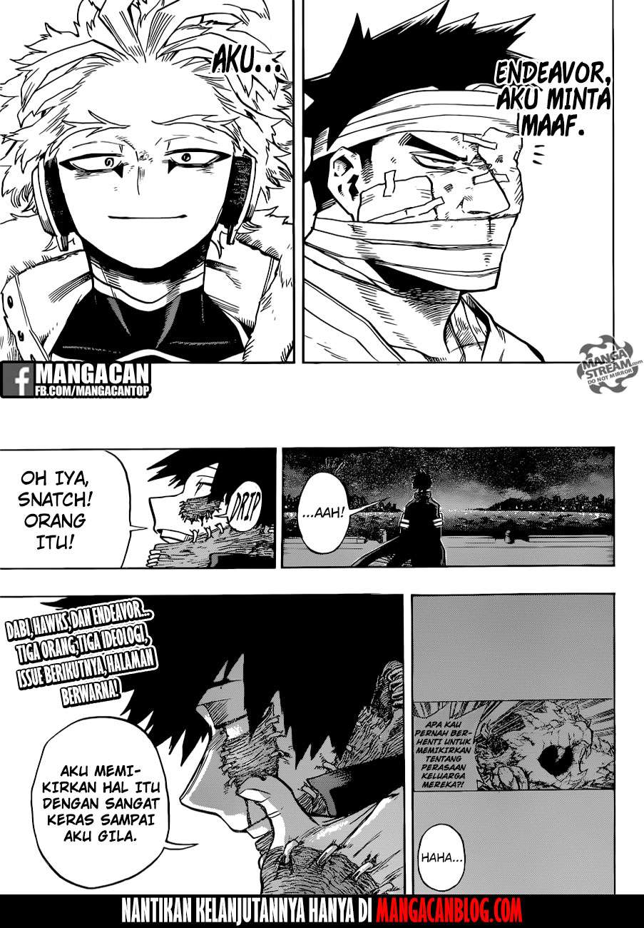 Boku no Hero Academia Chapter 191 - halaman 16