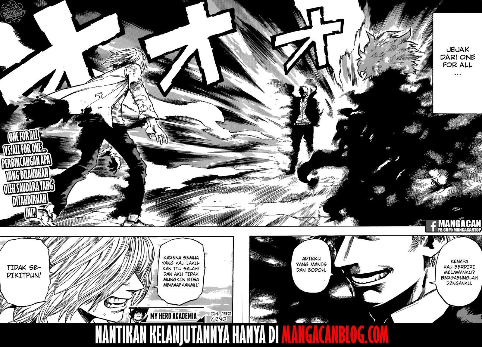 Boku no Hero Academia Chapter 192 - halaman 20