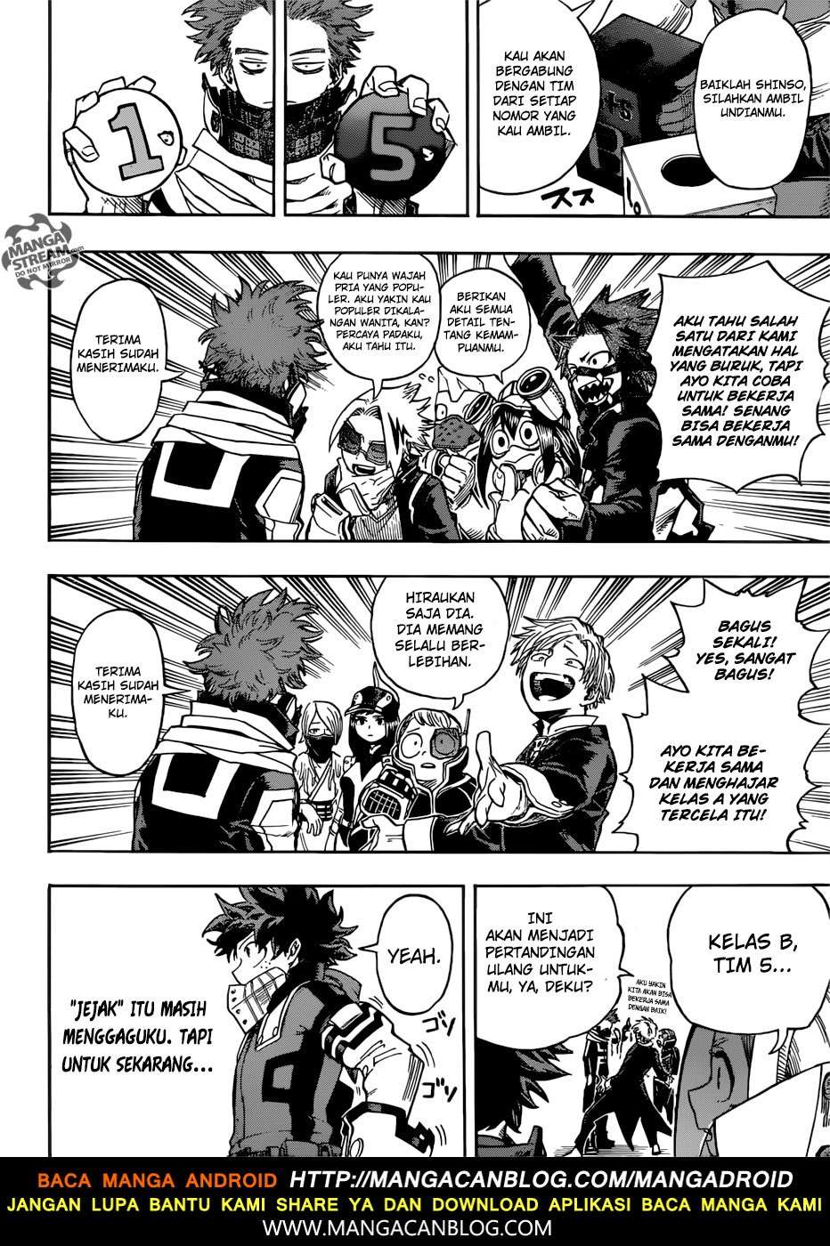 Boku no Hero Academia Chapter 195 - halaman 10
