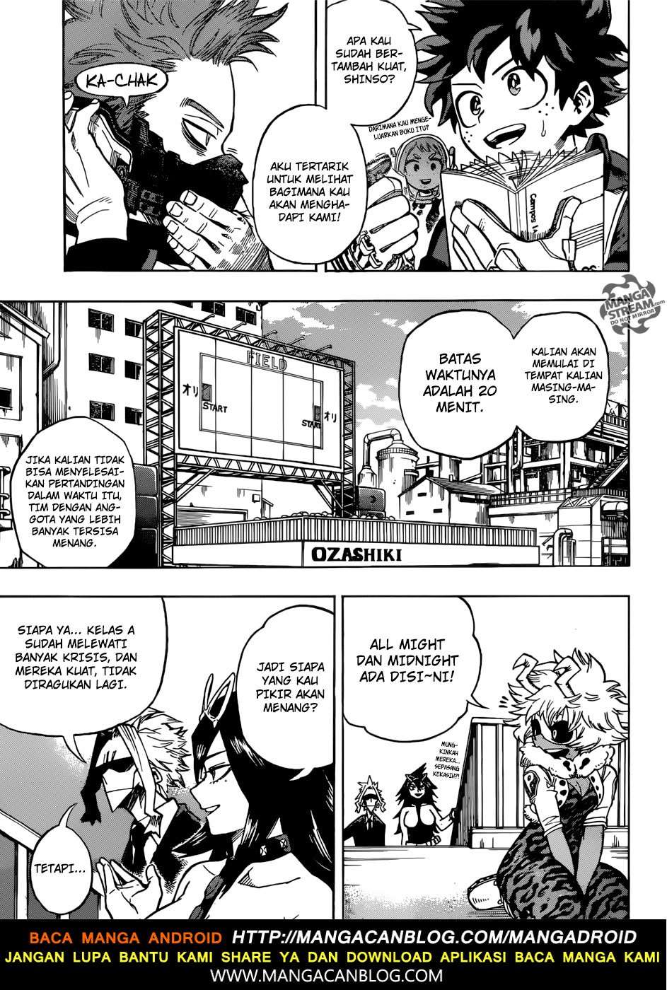 Boku no Hero Academia Chapter 195 - halaman 11