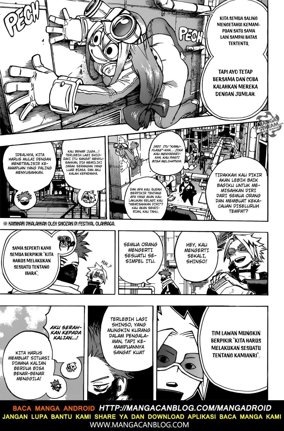Boku no Hero Academia Chapter 195 - halaman 13