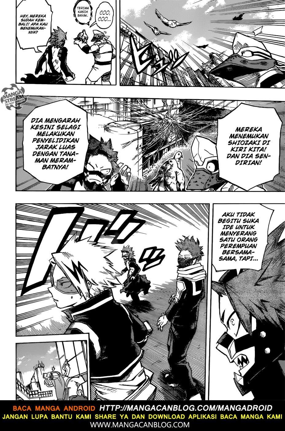 Boku no Hero Academia Chapter 195 - halaman 14