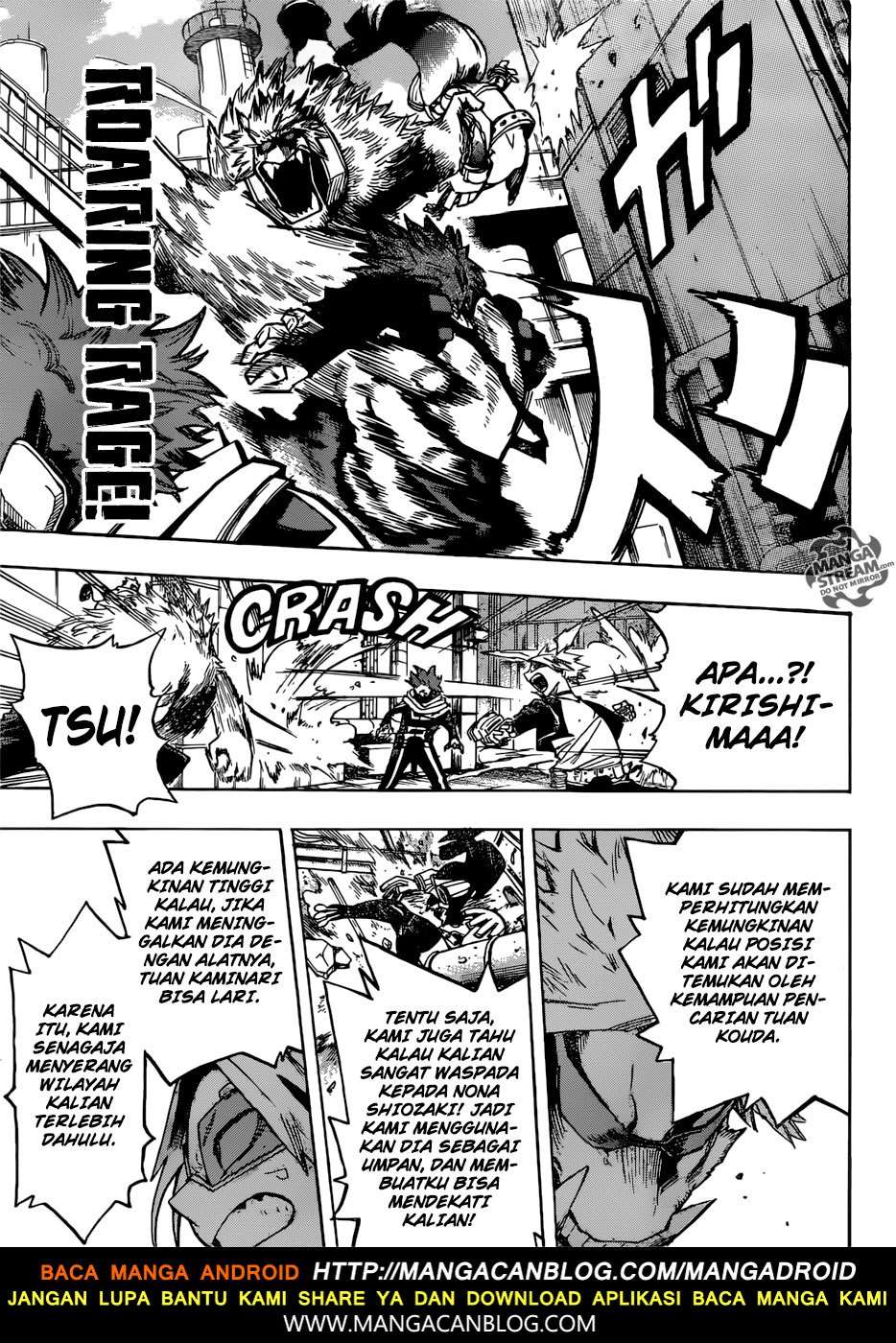 Boku no Hero Academia Chapter 195 - halaman 15