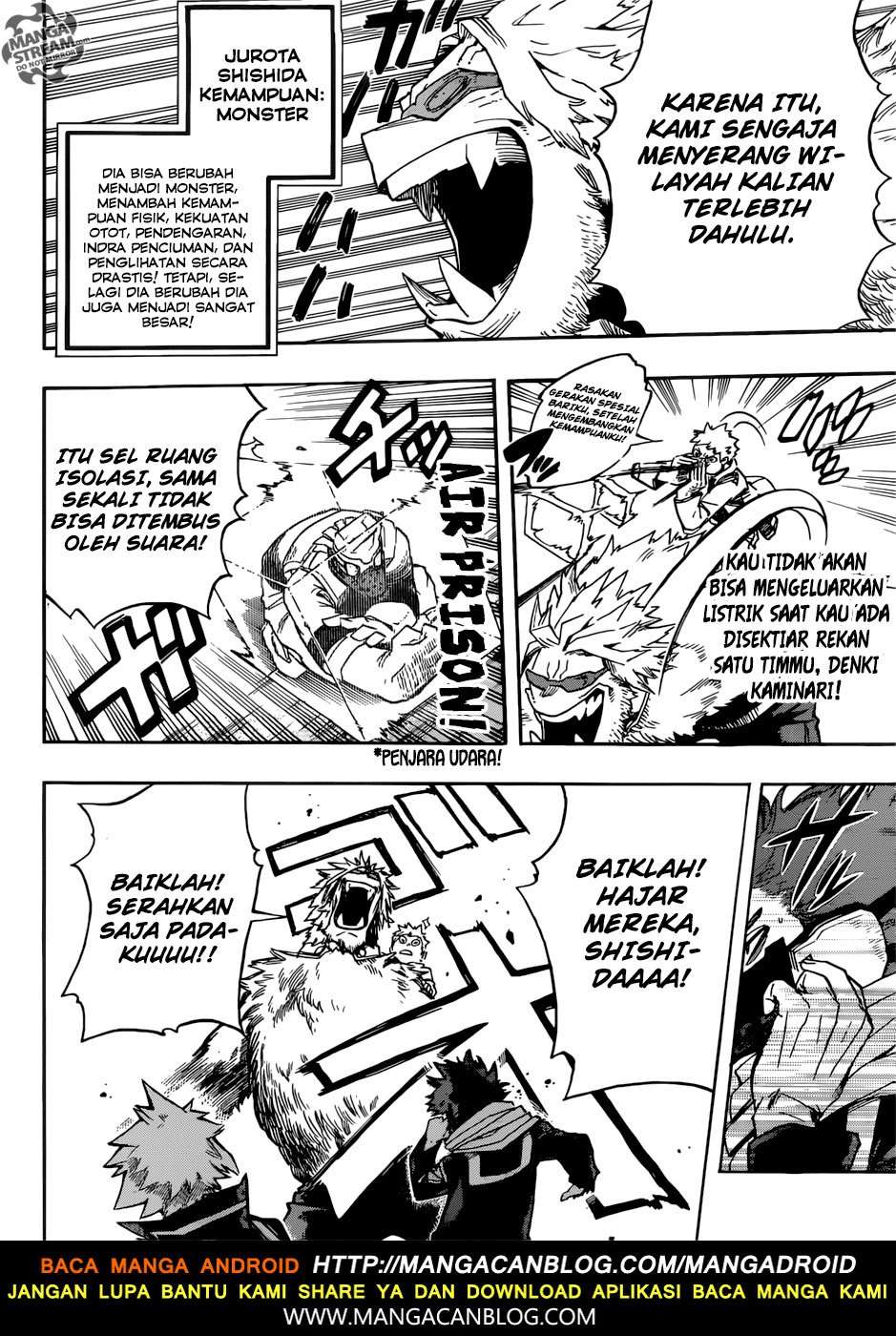 Boku no Hero Academia Chapter 195 - halaman 16