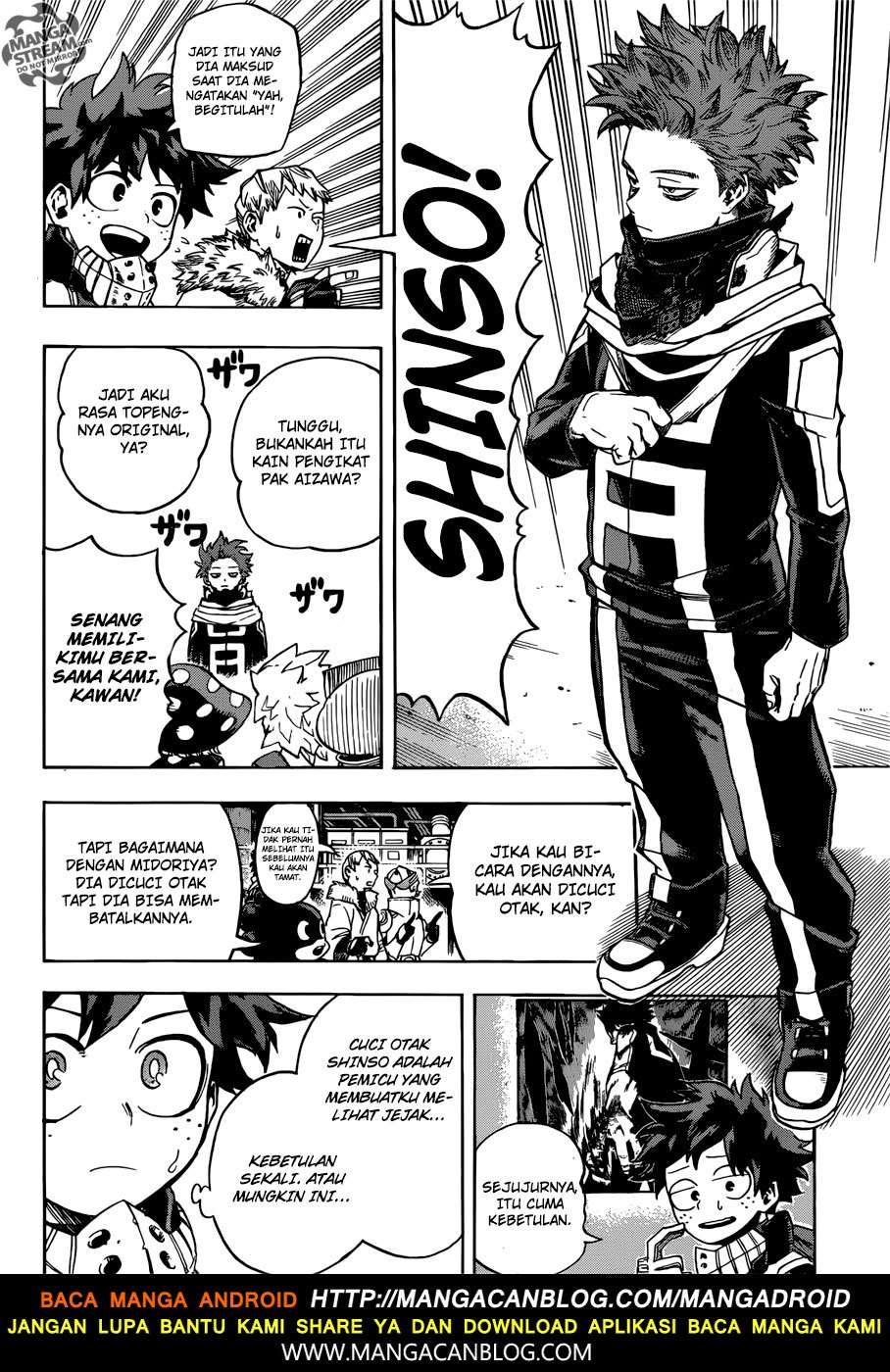 Boku no Hero Academia Chapter 195 - halaman 3