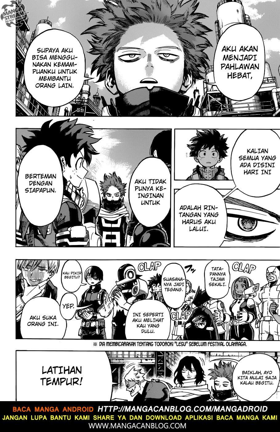 Boku no Hero Academia Chapter 195 - halaman 5