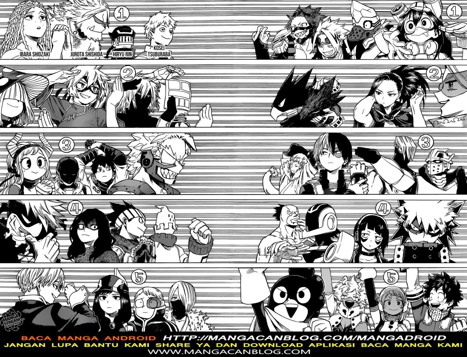 Boku no Hero Academia Chapter 195 - halaman 9