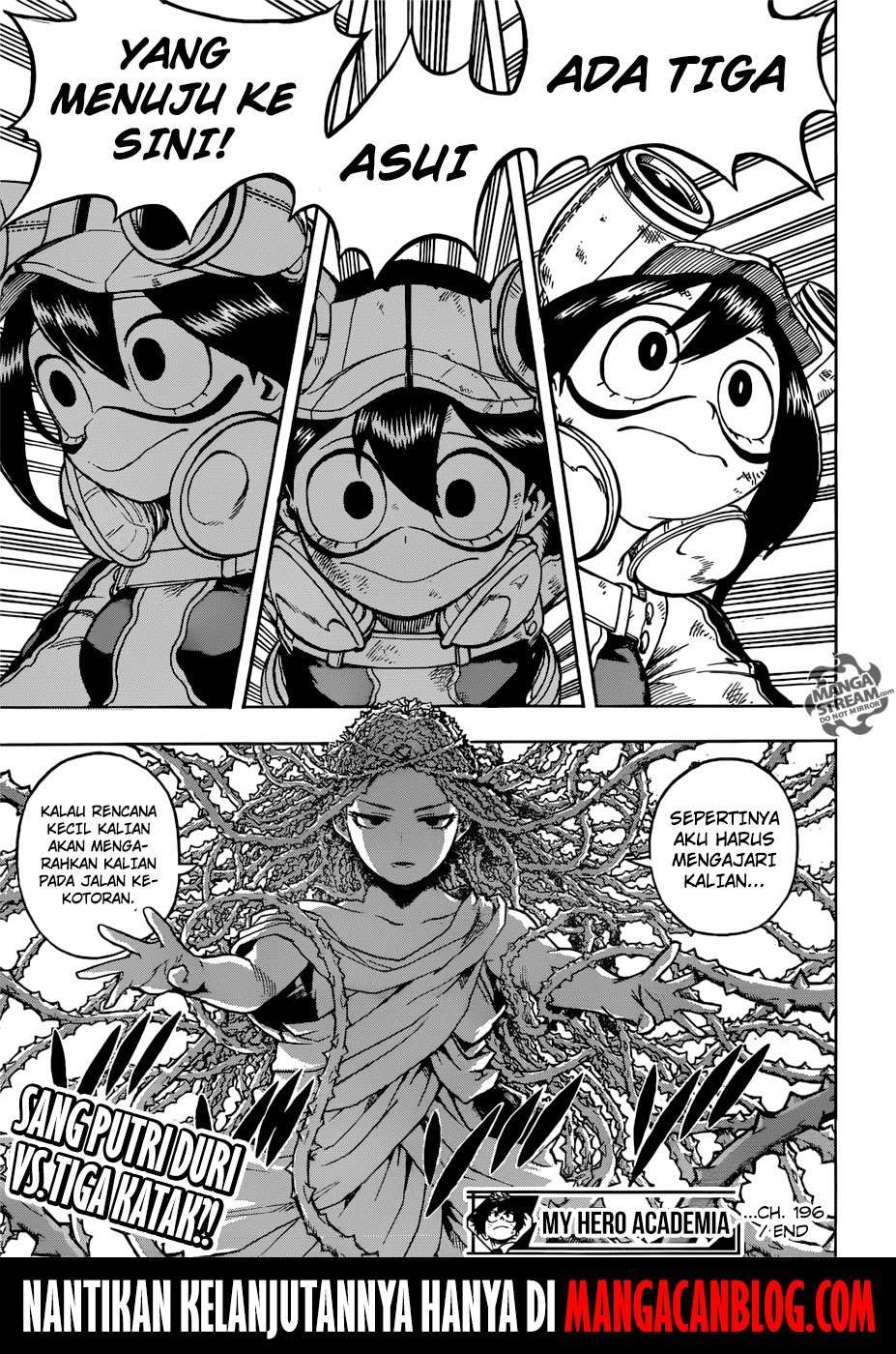 Boku no Hero Academia Chapter 196 - halaman 15