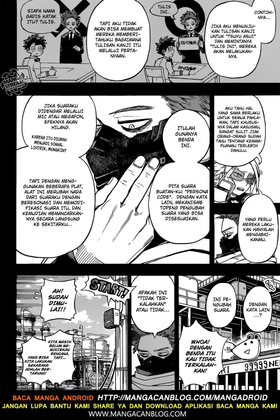 Boku no Hero Academia Chapter 196 - halaman 3