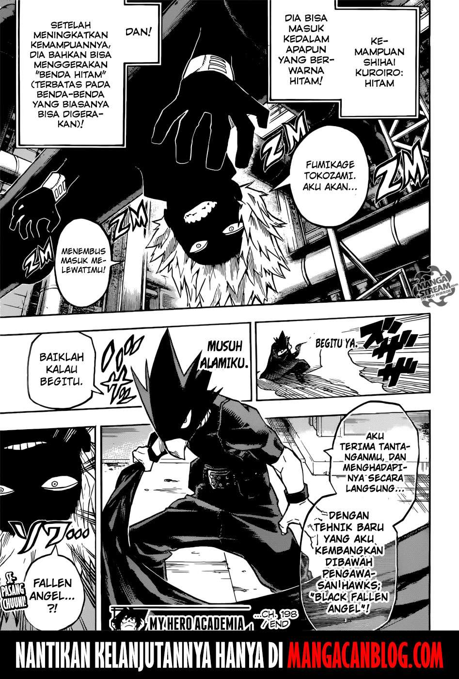 Boku no Hero Academia Chapter 198 - halaman 14