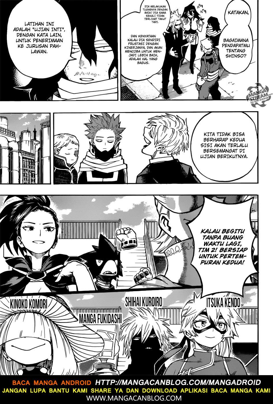 Boku no Hero Academia Chapter 198 - halaman 6