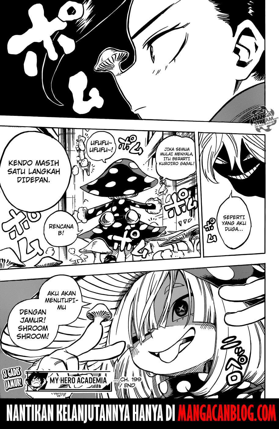 Boku no Hero Academia Chapter 199 - halaman 14